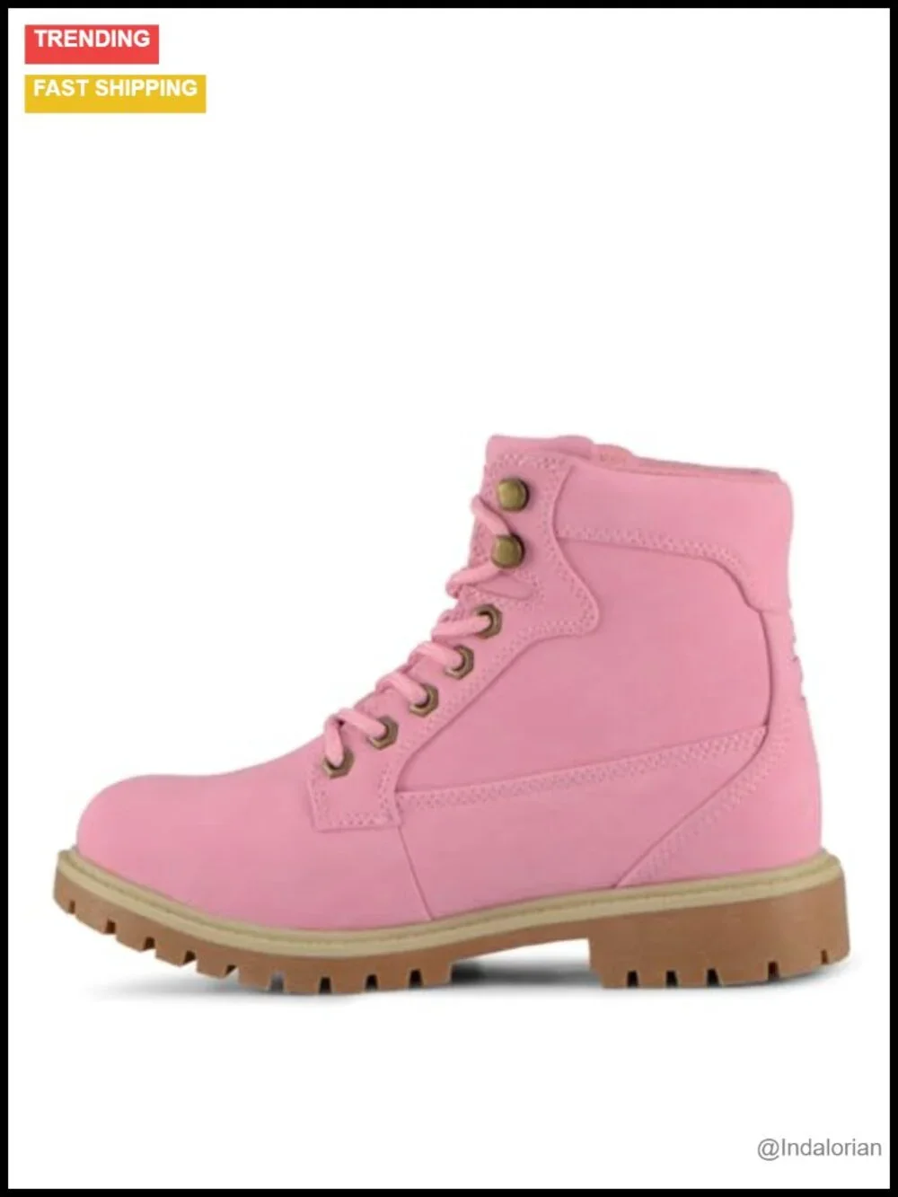 Chukka Boots, Lace-Up Ankle Boots, Synthetic & Textile, Padded Insole, Slip